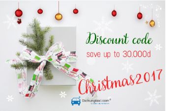 discount code from dichungtaxi in christmas 2017